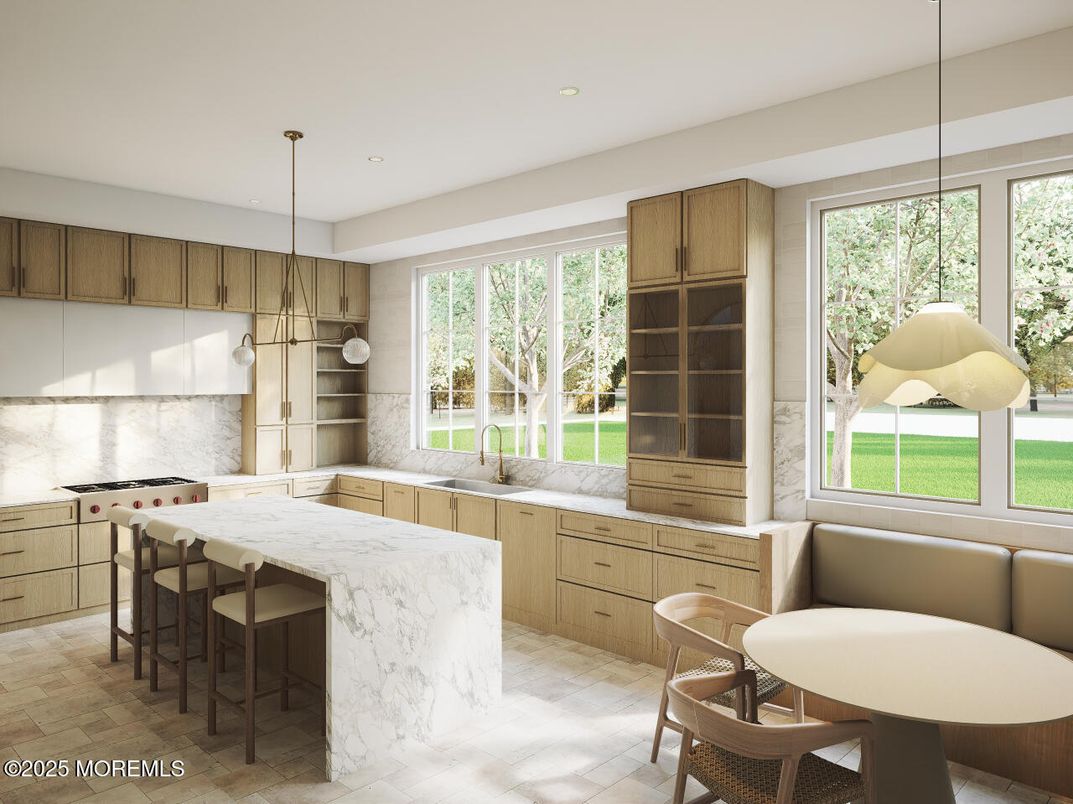 Interior, Kitchen, Pendant Lights, Recessed Lighting