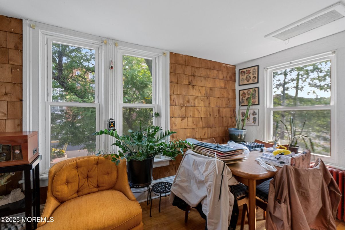 Home Office, Interior, Wood Texture Flooring, Wooden Walls