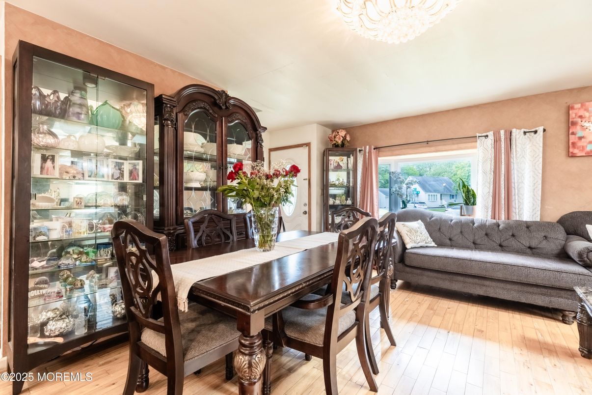 Dining room, Interior, Wood Texture Flooring