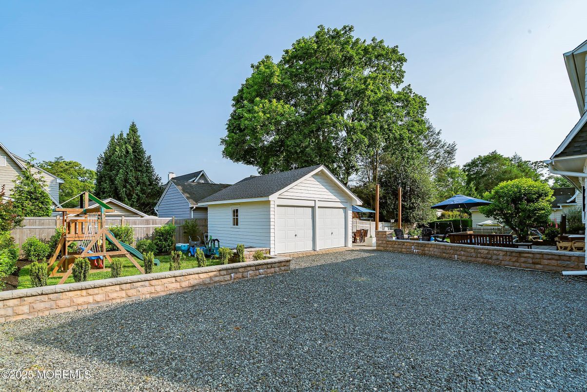 Backyard, Detached Garage, Exterior, Playground