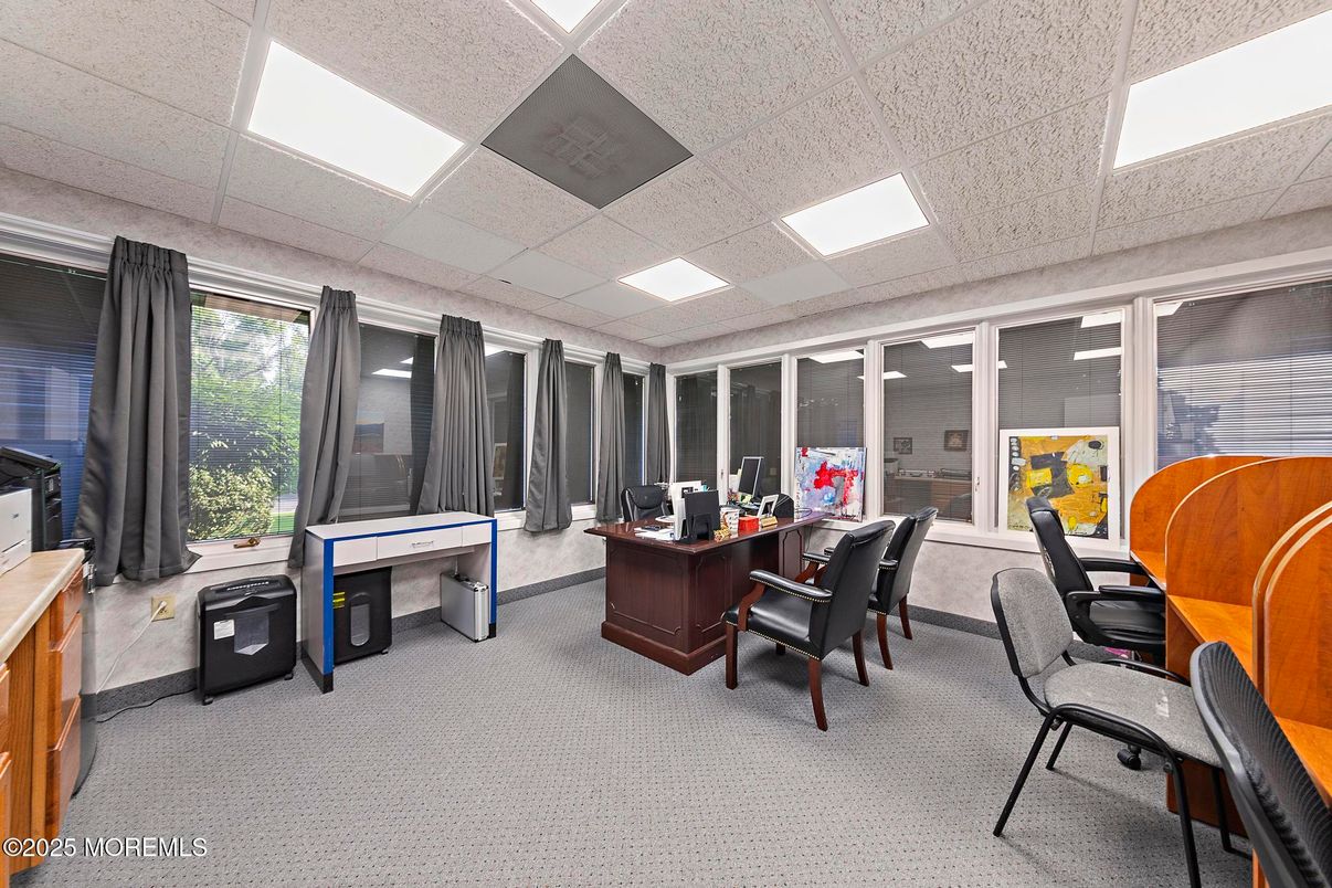 Home Office, Interior, Recessed Lighting