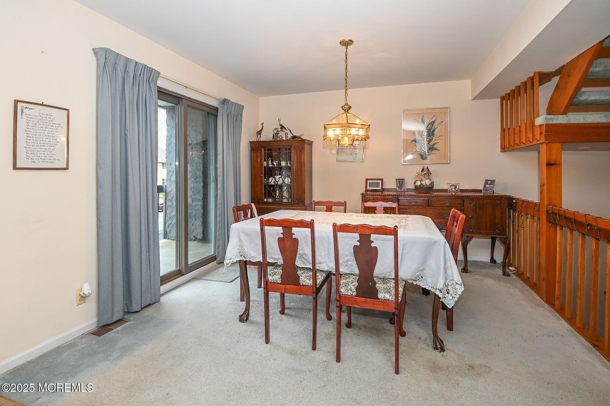 Dining room, Interior, Pendant Lights
