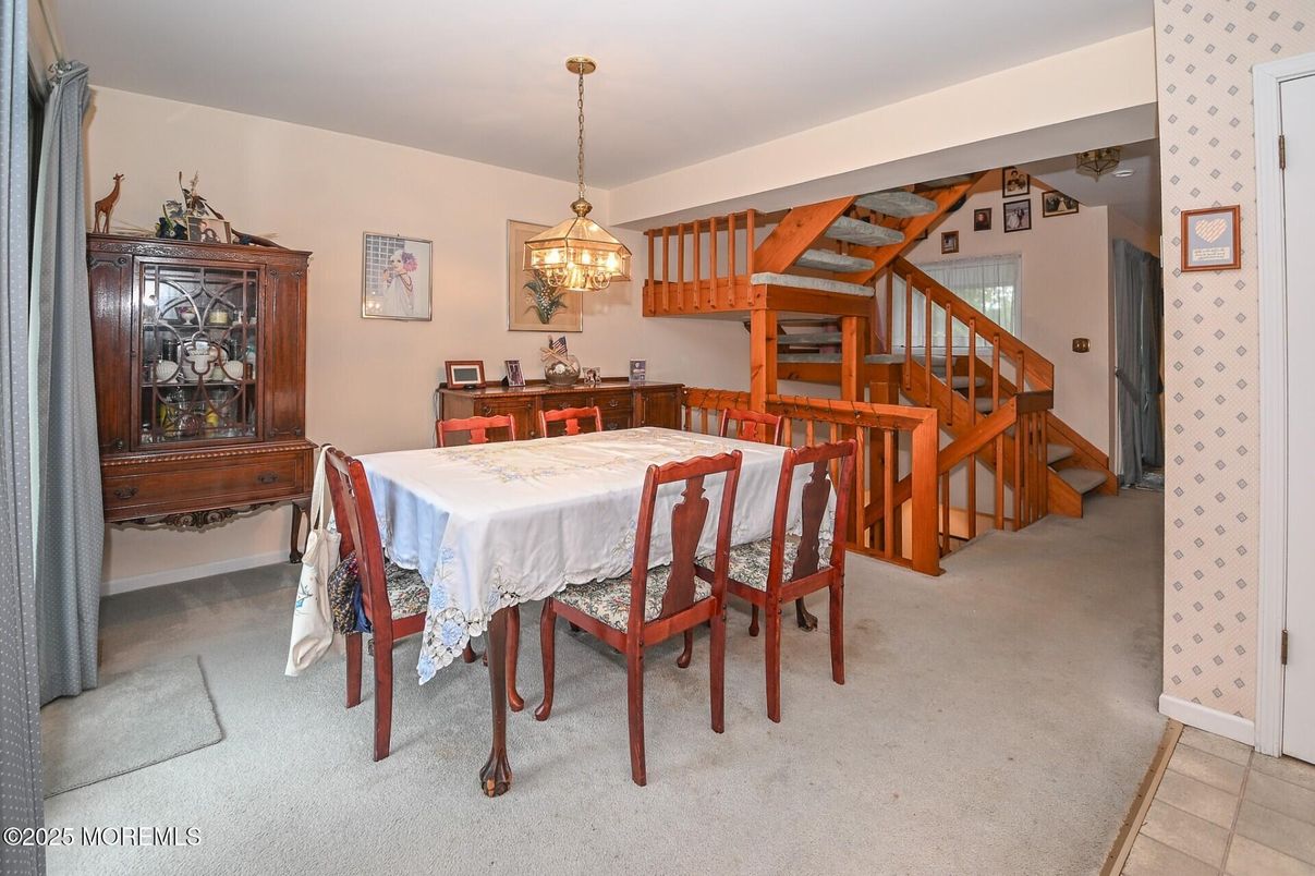 Dining room, Interior, Pendant Lights