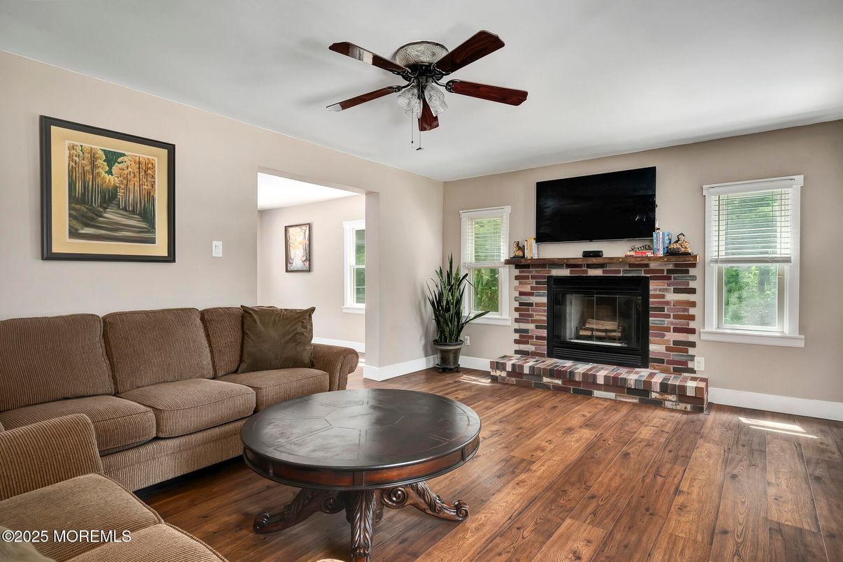 Fireplace, Interior, Living room, Wood Texture Flooring