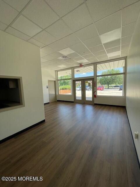 Empty room, Interior, Wood Texture Flooring