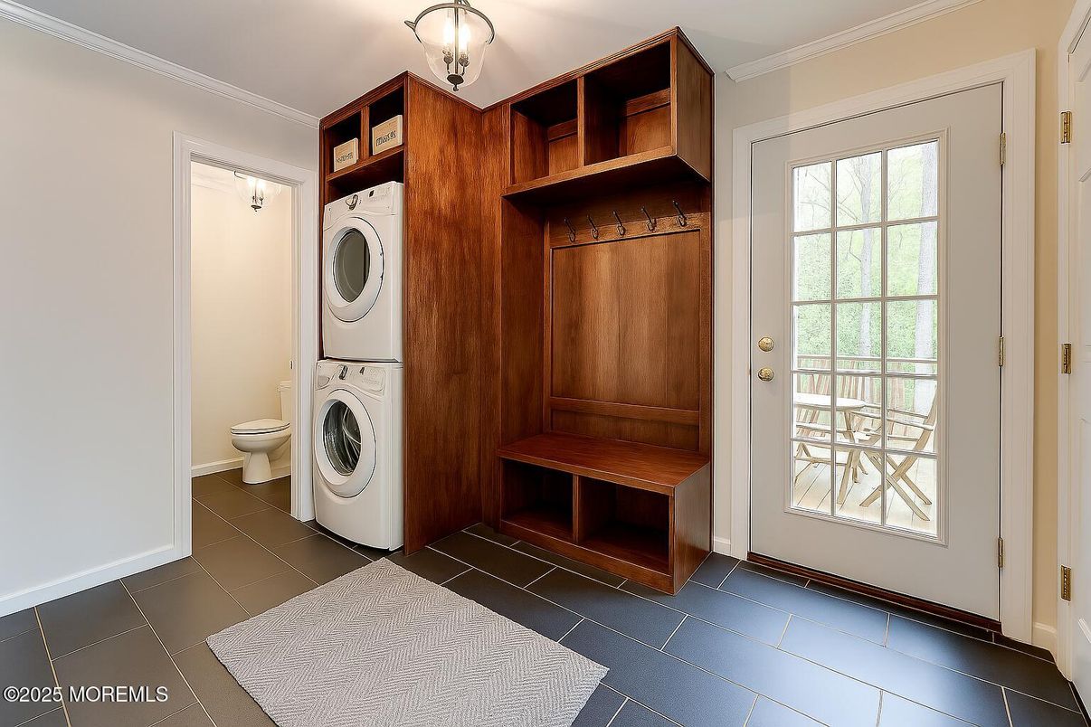 Bathroom, Interior, Sauna Room, Utility Closets, Washer