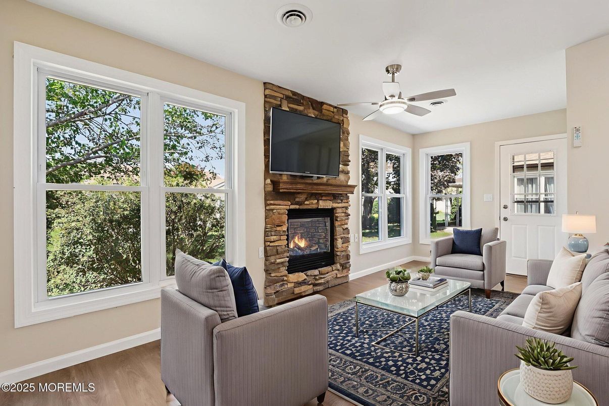 Fireplace, Interior, Living room, Wood Texture Flooring