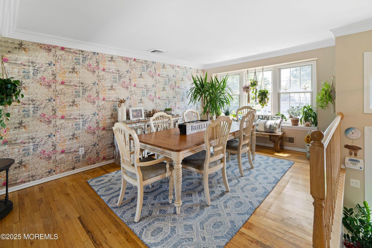 Dining room, Interior, Wood Texture Flooring