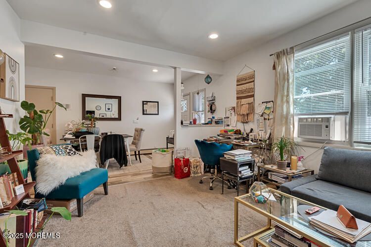 Home Office, Interior, Living room, Recessed Lighting