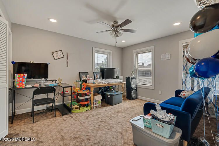 Home Office, Interior, Recessed Lighting
