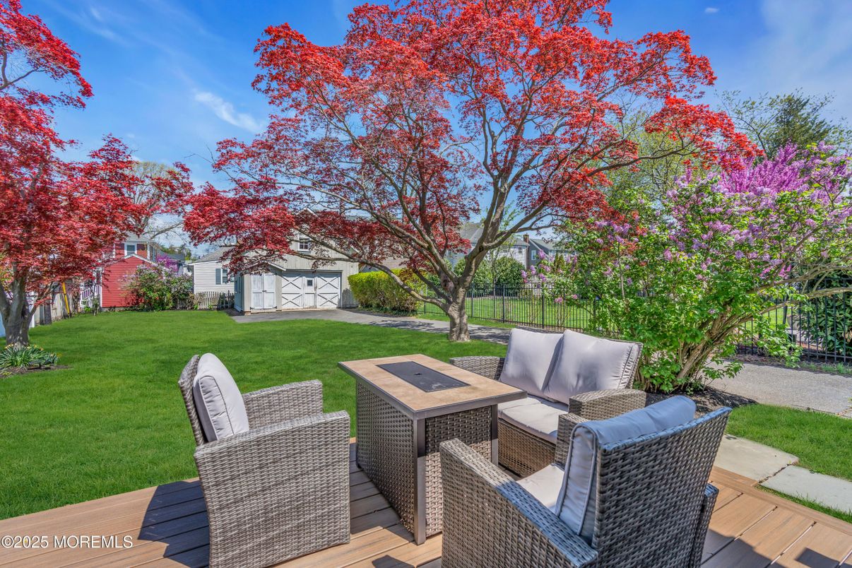 Backyard, Detached Garage, Exterior