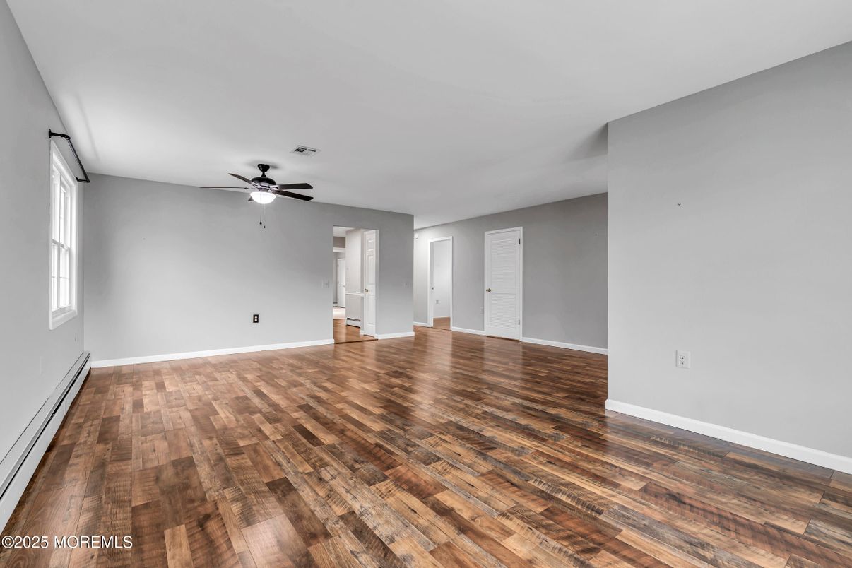 Empty room, Interior, Wood Texture Flooring