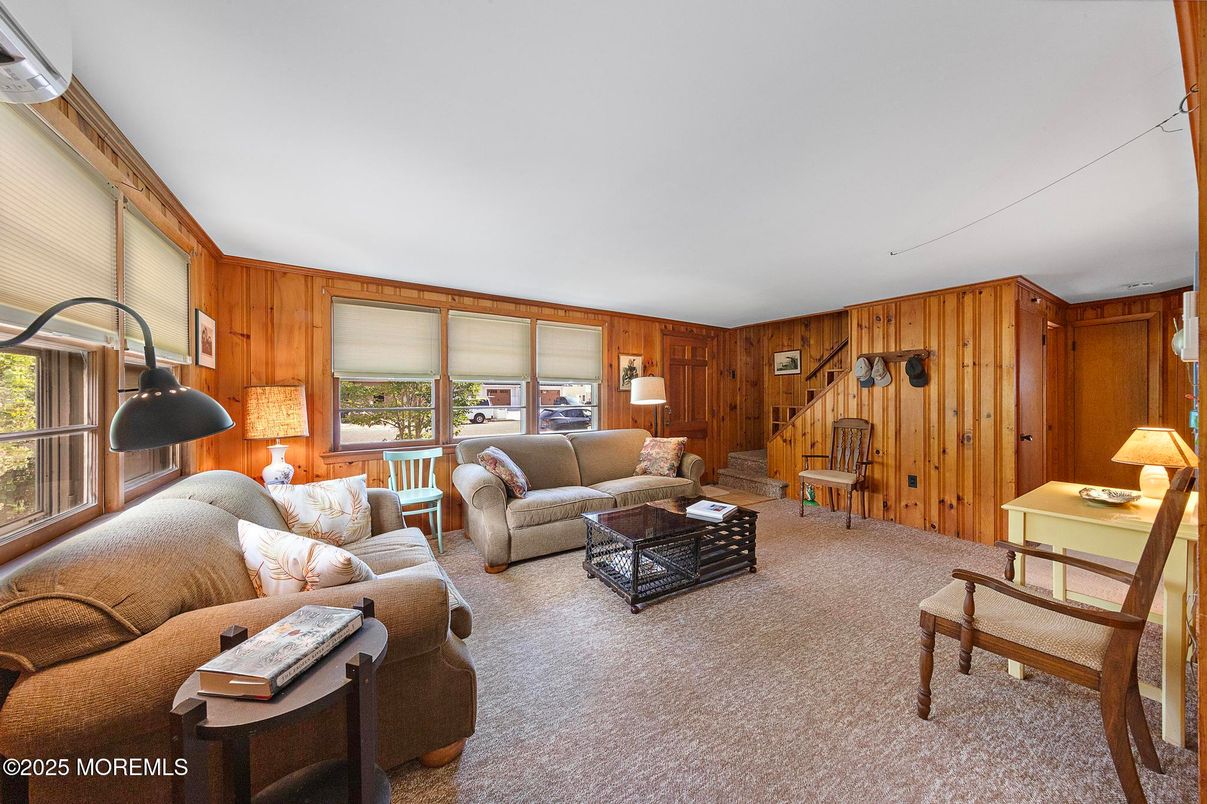 Interior, Living room, Wooden Walls
