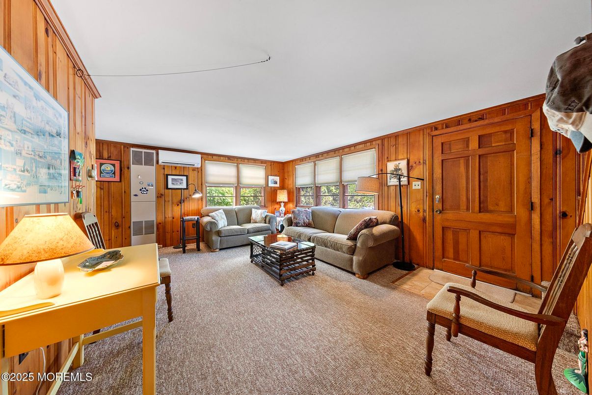 Interior, Living room, Wooden Walls