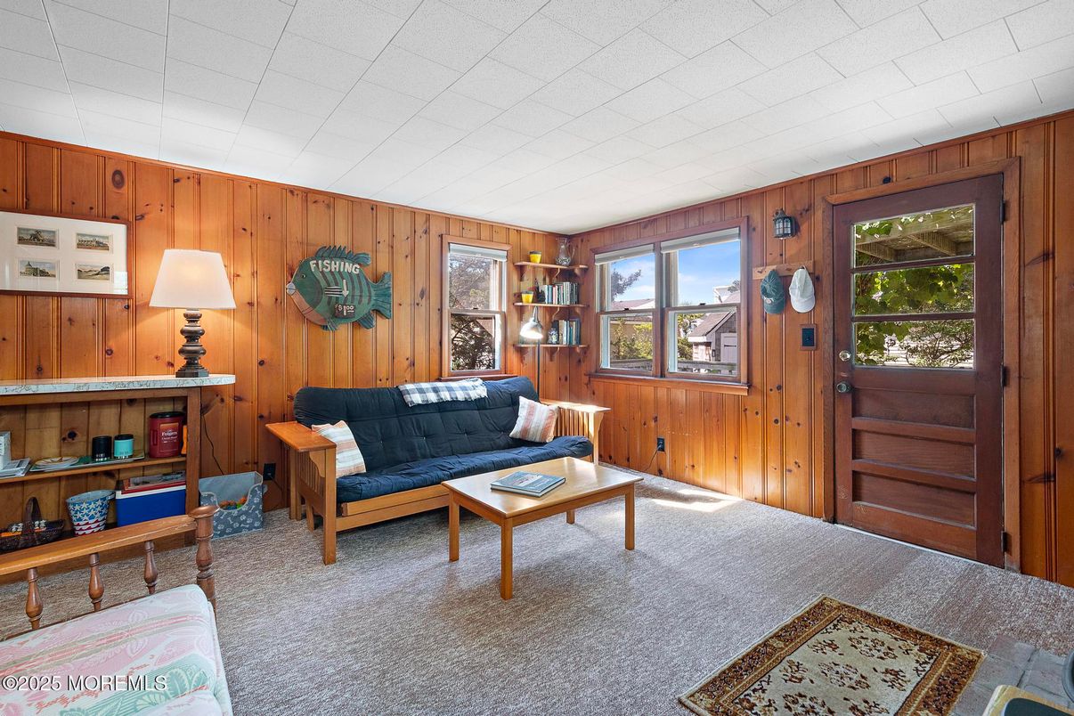 Interior, Living room, Wooden Walls