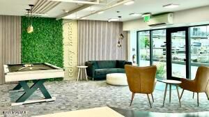 Billiard Table, Game Room, Interior, Pendant Lights, Recessed Lighting