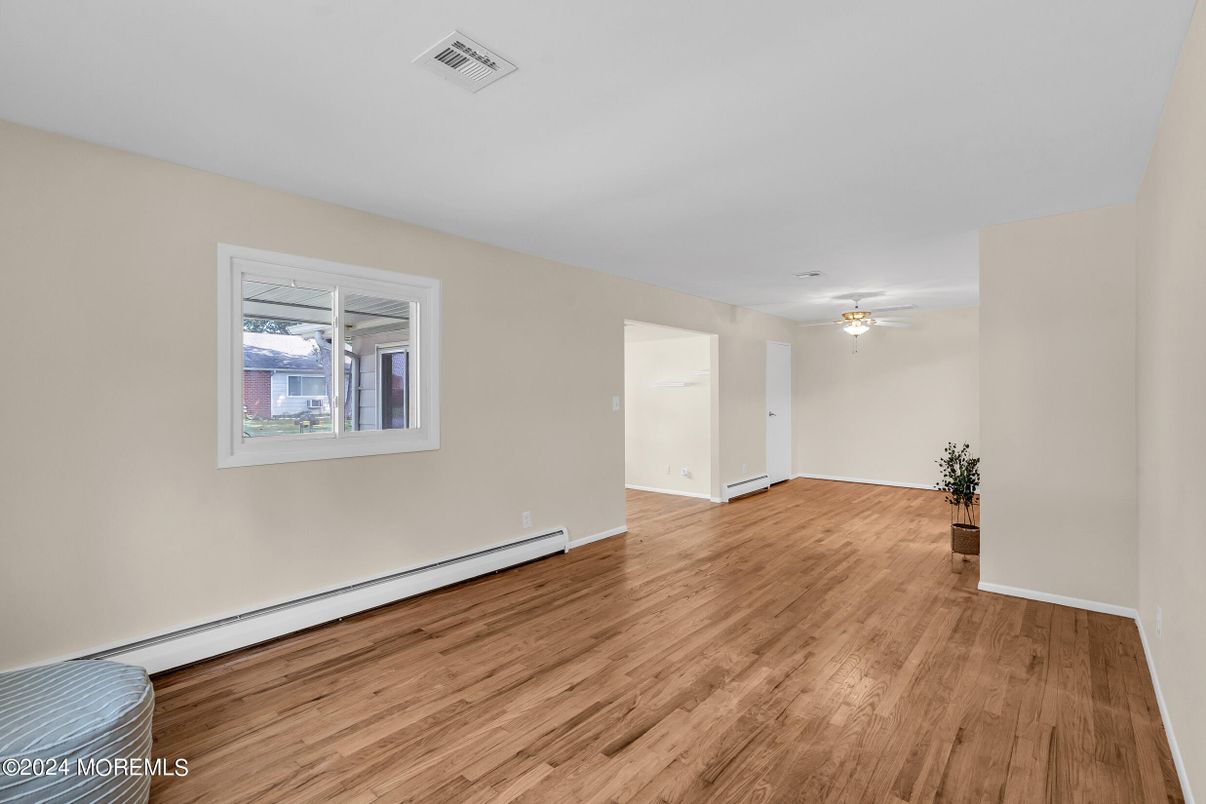 Empty room, Interior, Wood Texture Flooring
