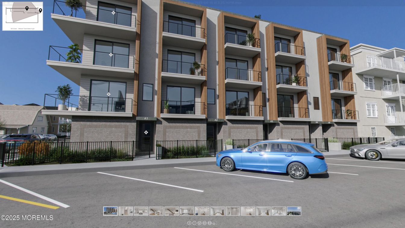 Exterior, Facade, Condo Building