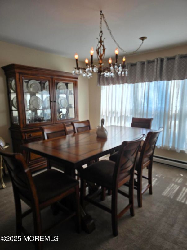 Chandelier, Dining room, Interior