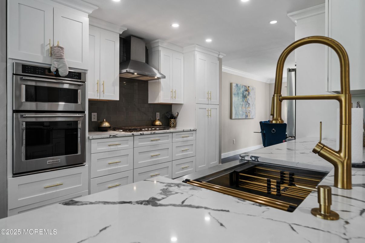 Interior, Kitchen, Recessed Lighting, Stainless Steel Appliances