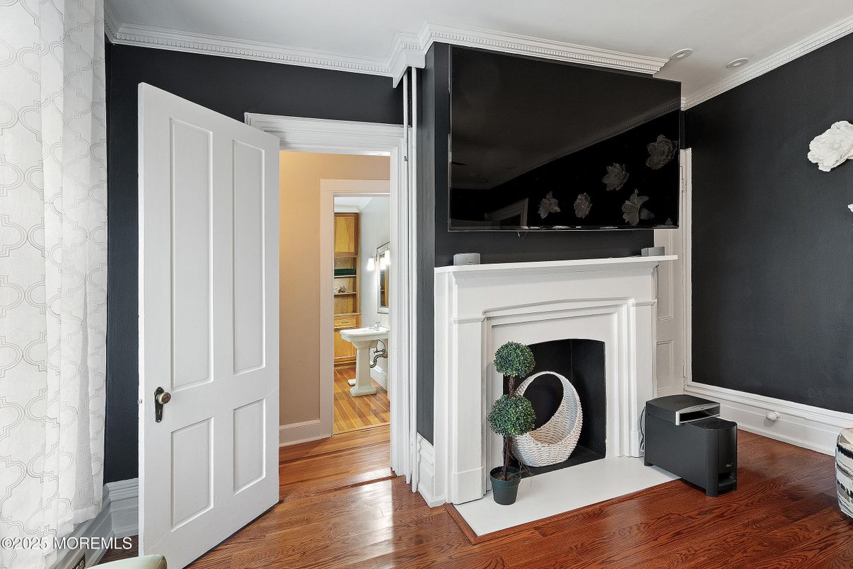Fireplace, Interior, Wood Texture Flooring