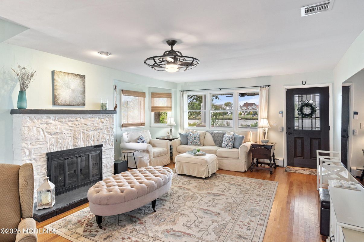 Fireplace, Interior, Living room, Wood Texture Flooring