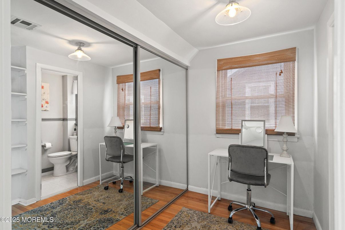 Bathroom, Home Office, Interior, Wood Texture Flooring