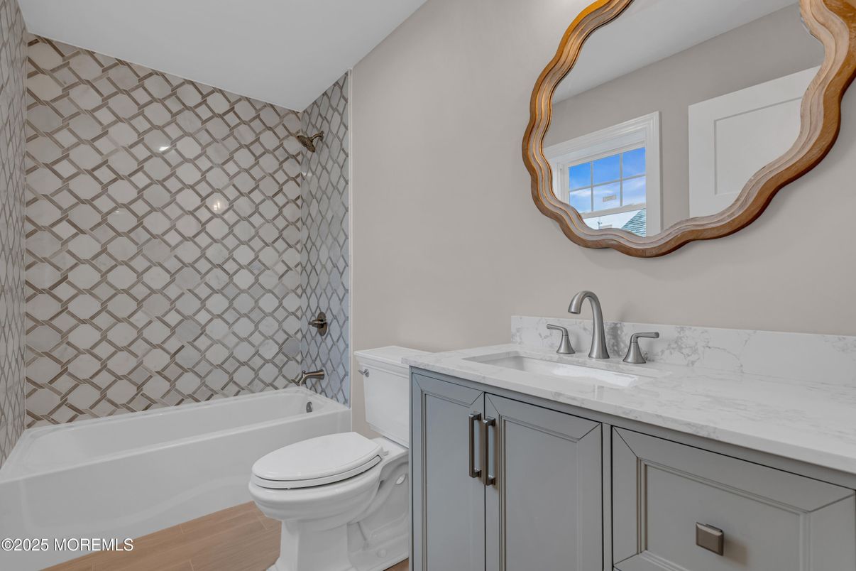 Bathroom, Interior, Wood Texture Flooring