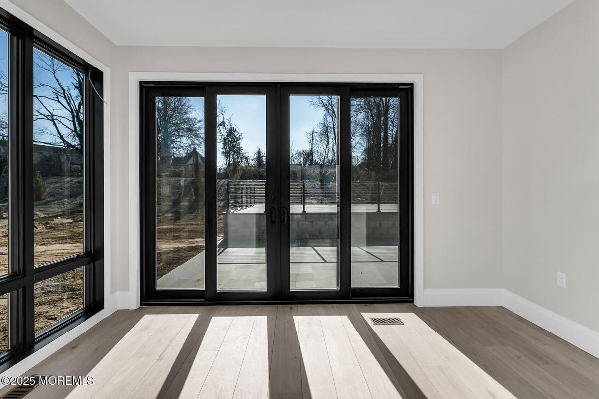 Empty room, Interior, Wood Texture Flooring