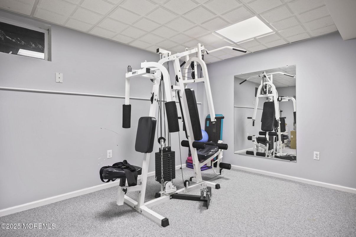 Fitness Equipment, Interior, Recessed Lighting