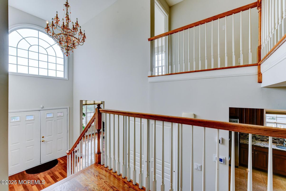 Chandelier, Interior, Wood Texture Flooring