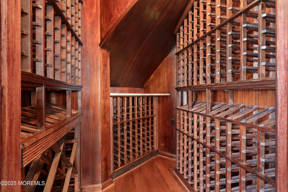 Interior, Wine Storage, Wood Texture Flooring, Wooden Walls