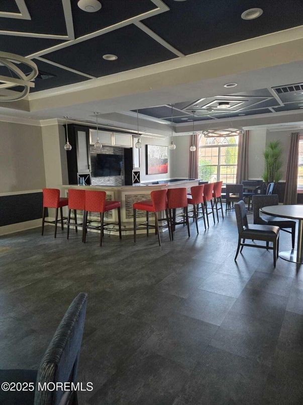Dining room, Interior, Pendant Lights, Recessed Lighting