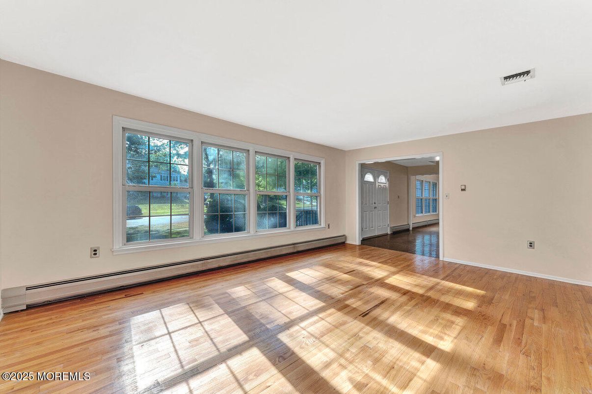 Empty room, Interior, Wood Texture Flooring