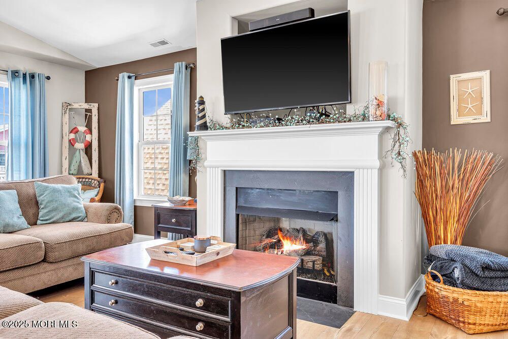 Fireplace, Interior, Living room, Wood Texture Flooring
