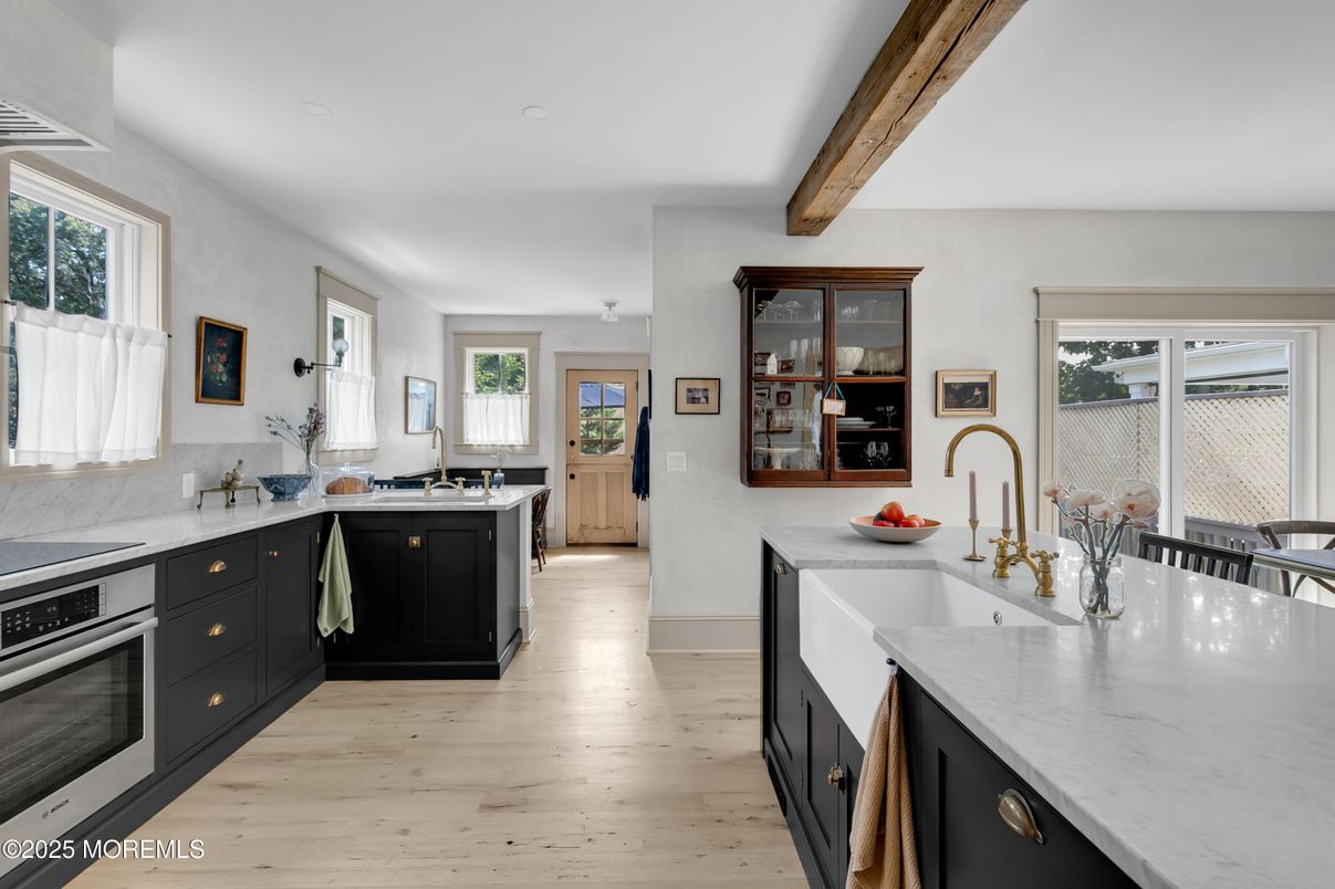 Interior, Kitchen, Wooden Beams, Wood Texture Flooring