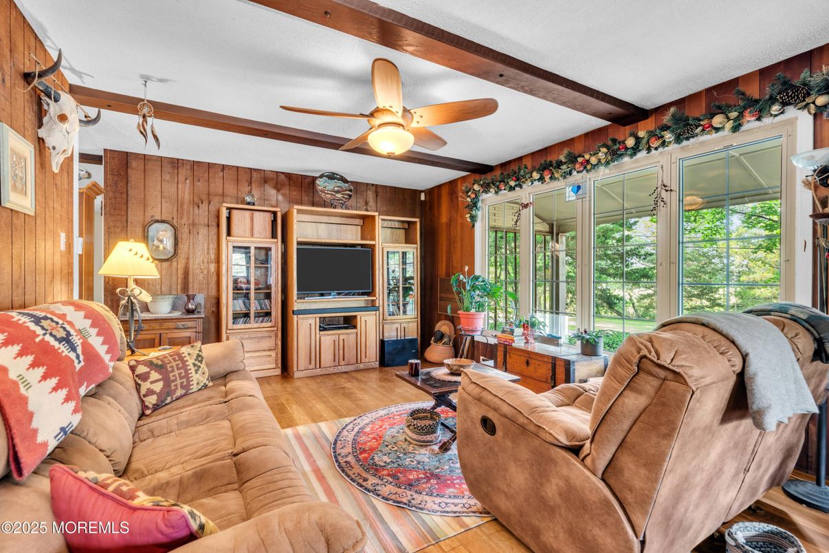 Interior, Living room, Wooden Beams, Wood Texture Flooring, Wooden Walls