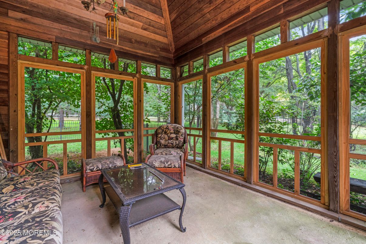 Interior, Sun Room, Wooden Ceilings