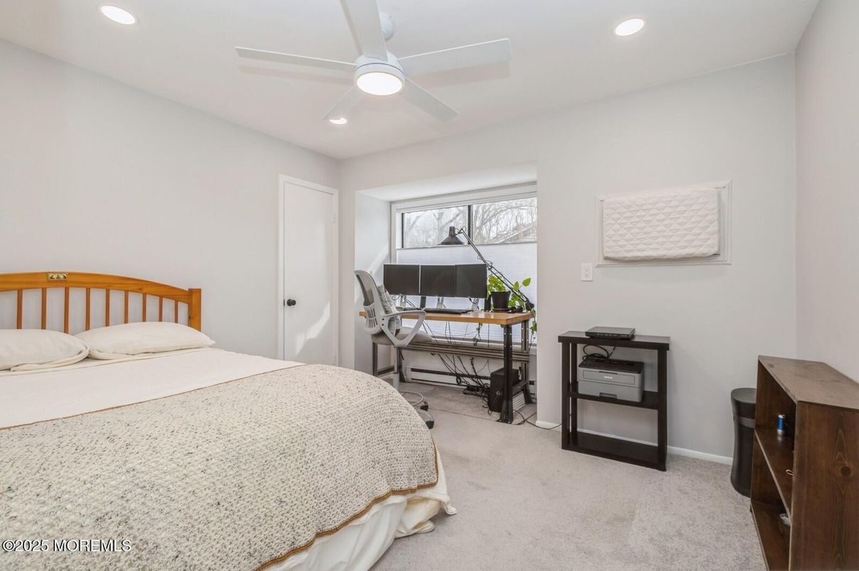 Bedroom, Home Office, Interior, Recessed Lighting