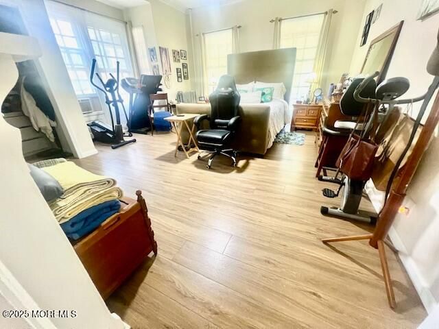 Fitness Equipment, Interior, Living room, Wood Texture Flooring