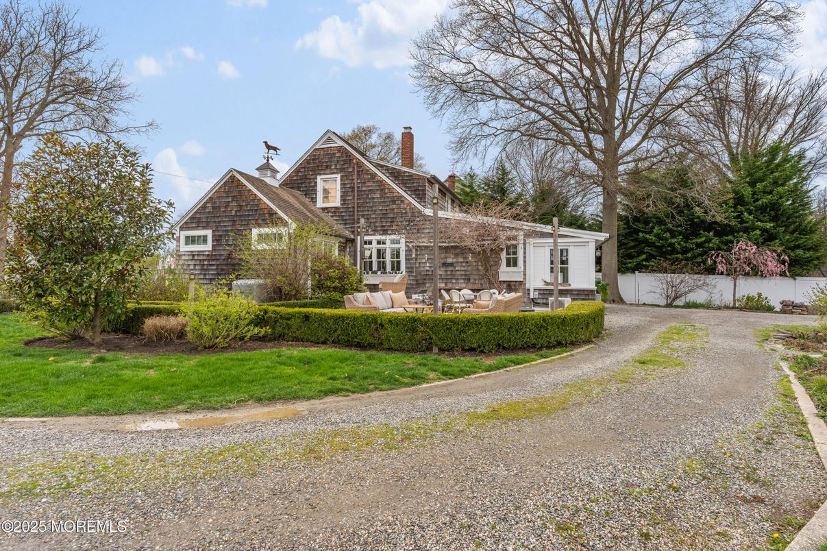 Backyard, Exterior, Facade, Tudor Revival