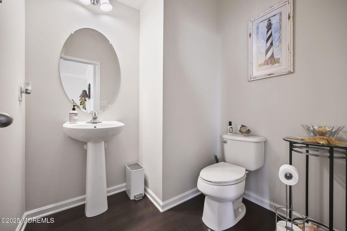 Bathroom, Interior, Wood Texture Flooring