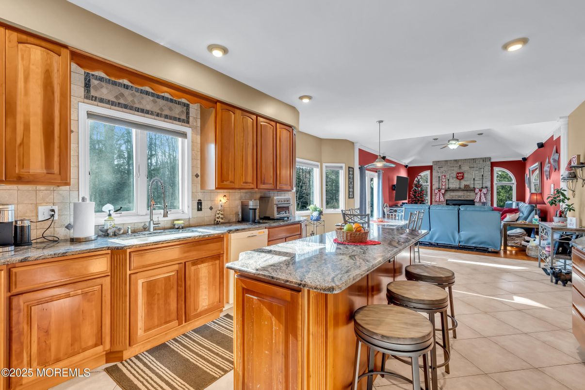 Interior, Kitchen, Pendant Lights, Recessed Lighting