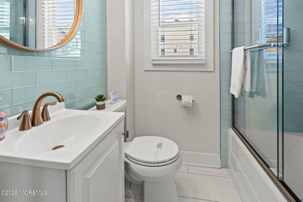 Bathroom, Glass Shower, Interior, Marble