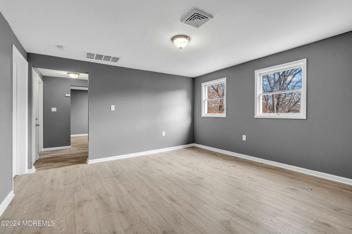 Empty room, Interior, Wood Texture Flooring
