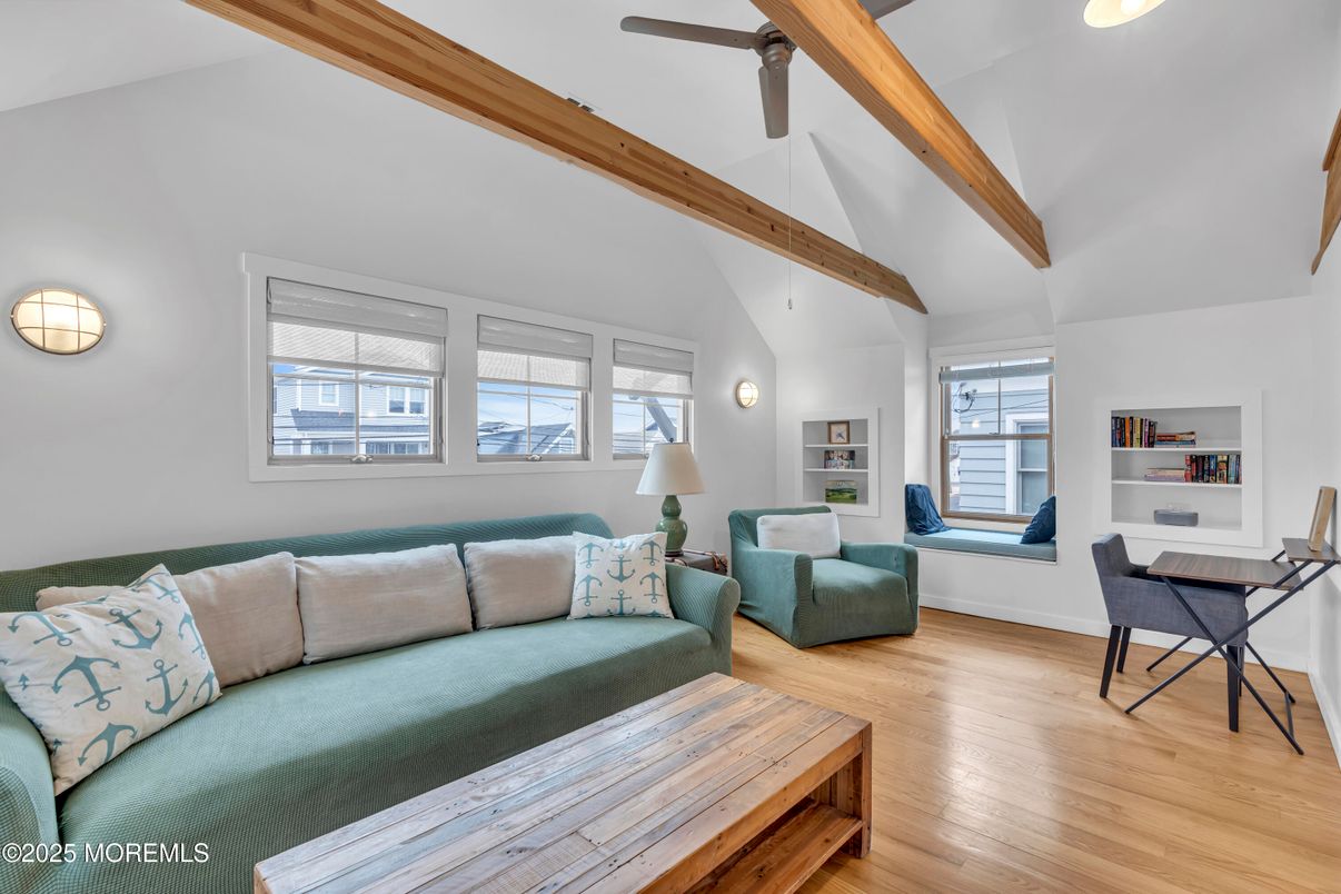 Interior, Living room, Wooden Beams, Wood Texture Flooring