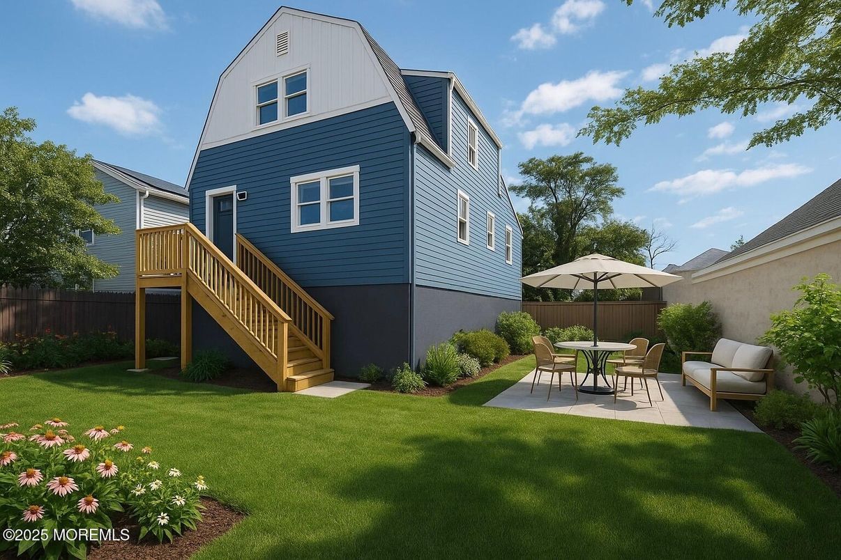 Backyard, Exterior