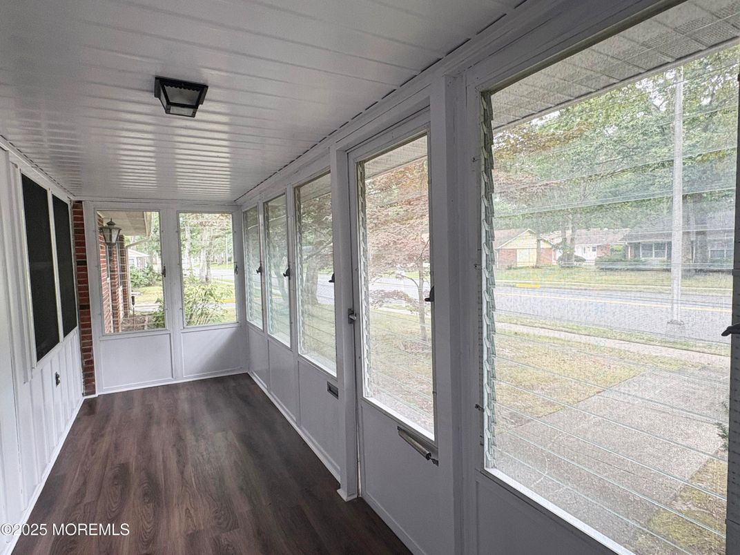 Interior, Sun Room, Wood Texture Flooring