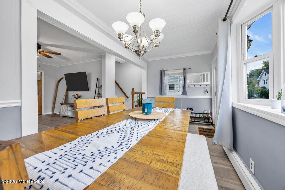 Chandelier, Interior, Wood Texture Flooring