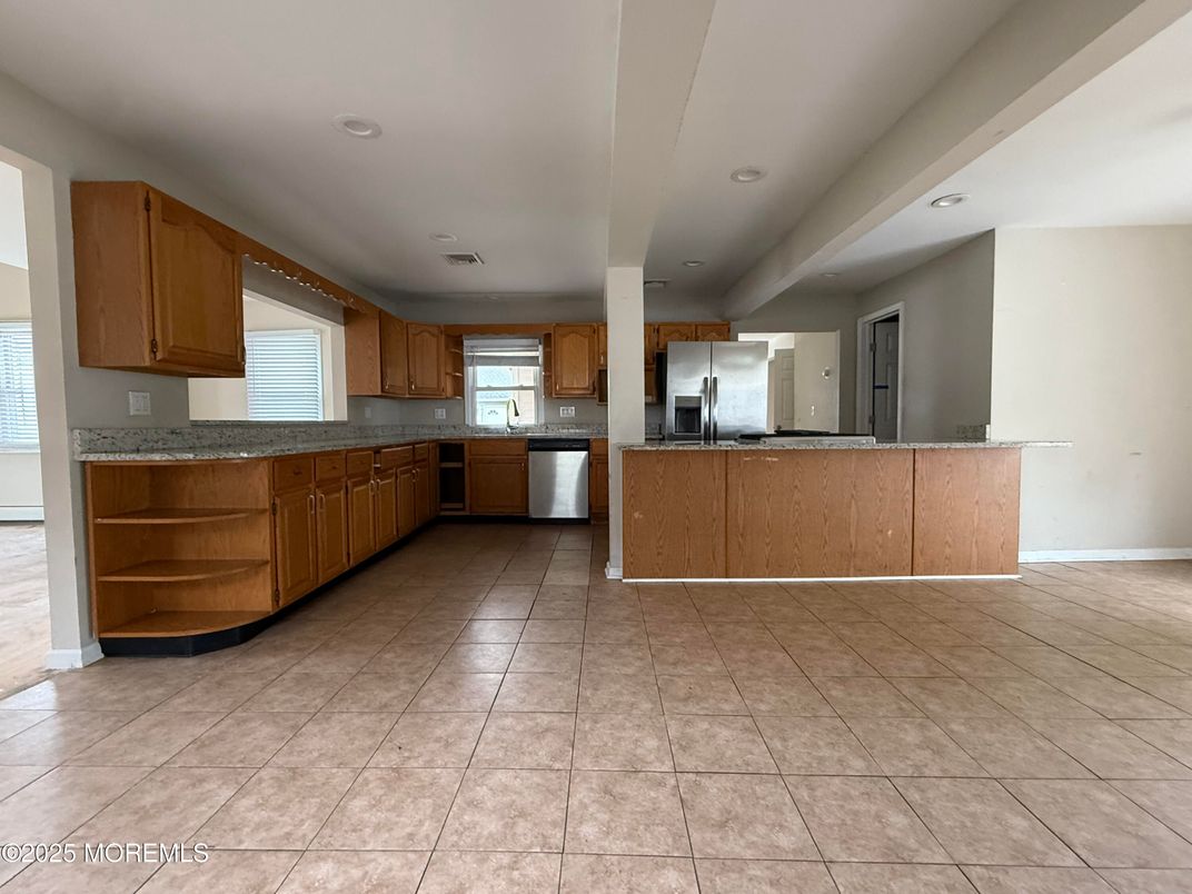 Interior, Kitchen, Recessed Lighting, Stainless Steel Appliances